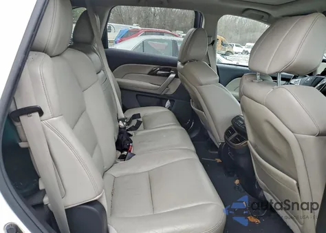 2010 Acura Mdx Advance z USA, uszkodzony, nr VIN 2HNYD2H78AH503142